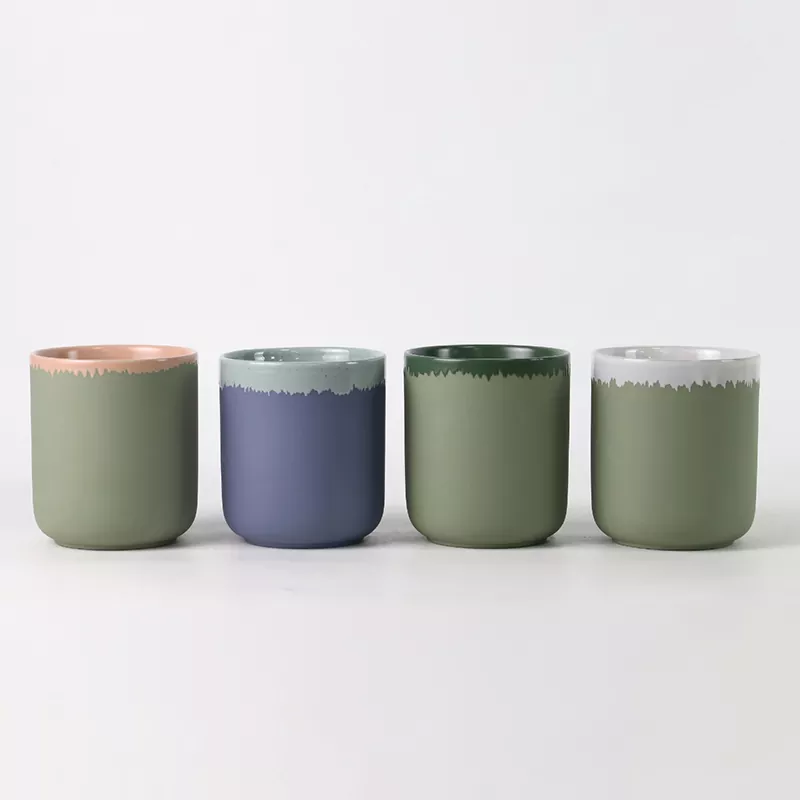 Ceramic Candle cum Naturali Colore Perfice Holder