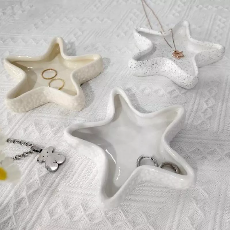 Crusta et Starfish Ceramic jewelry Tray Crusta et Starfish Ceramic jewelry Tray