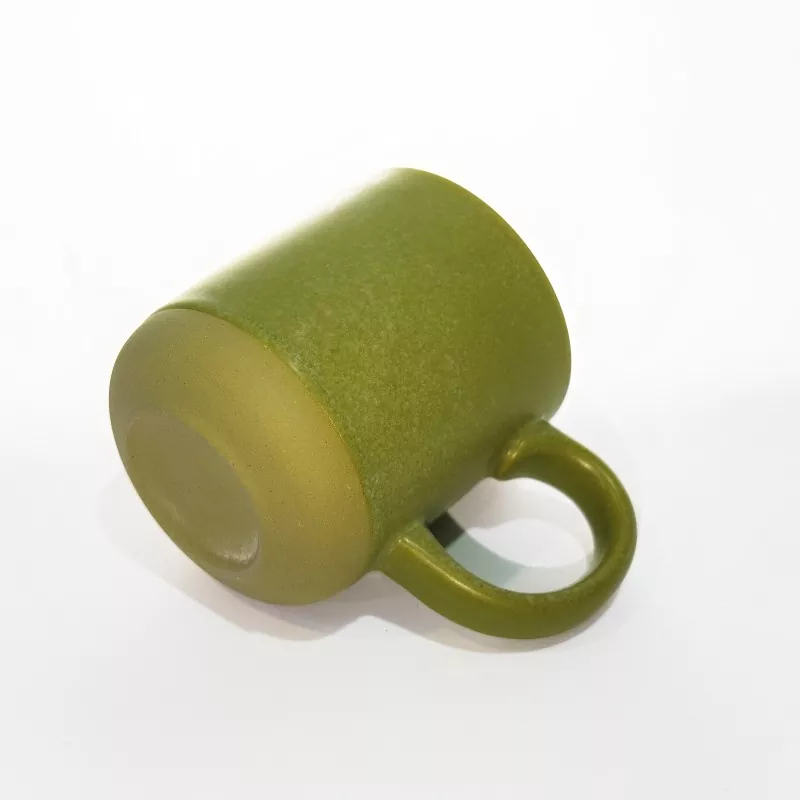 Simple Modern Ceramic Travel Green Mug